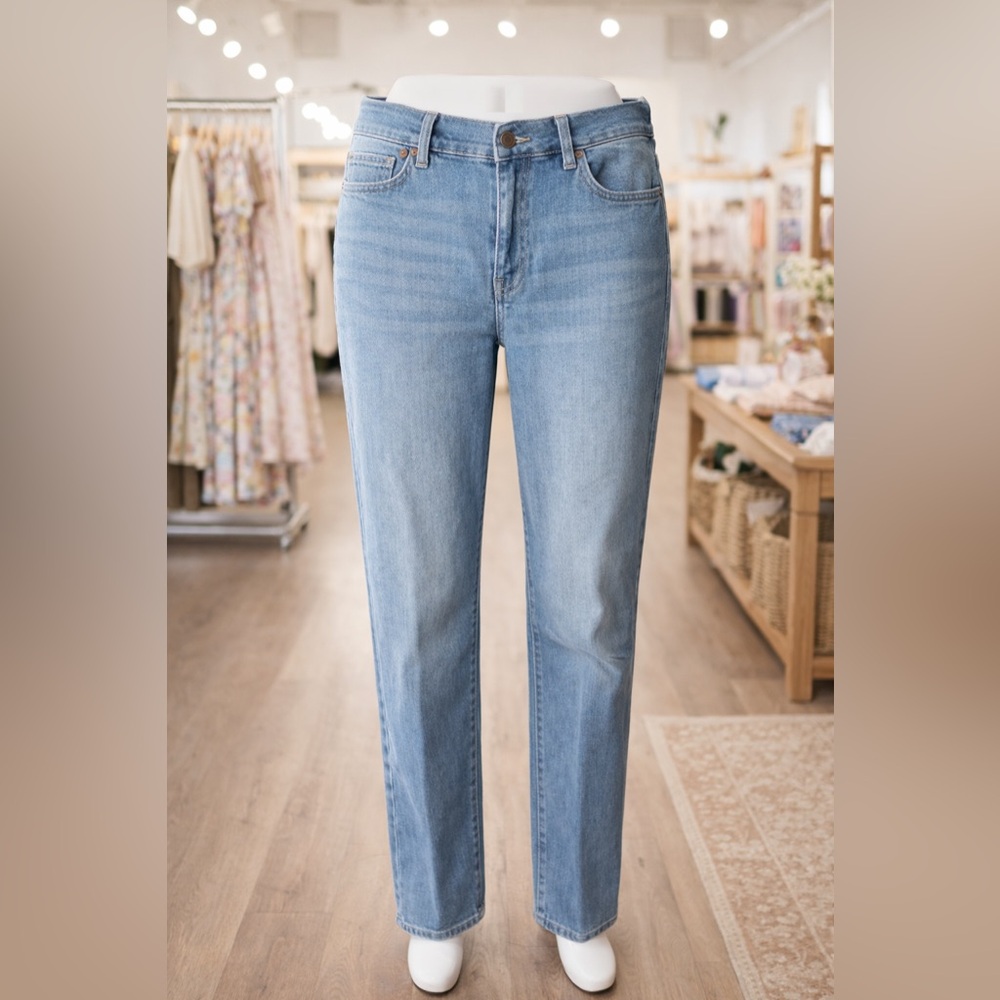 French Connection Light Blue Straight Leg Jeans